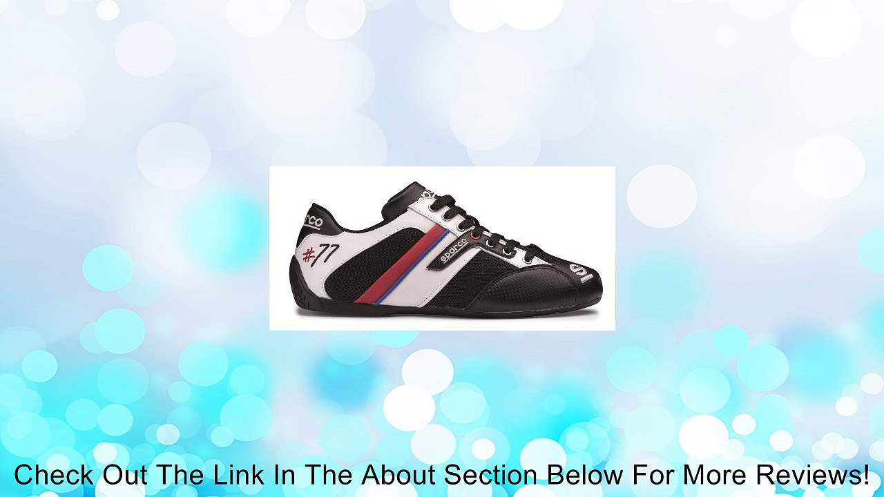 Sparco 00120446NRBI Time 77 Black/White Size-46 Shoe Review