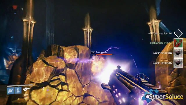 Destiny - DLC Les Ténèbres Souterraines : Mission Contrat \ Collectez leur Foi\