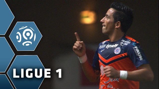 But Lucas BARRIOS (16ème) / Montpellier Hérault SC - RC Lens (3-3) - (MHSC - RCL) / 2014-15