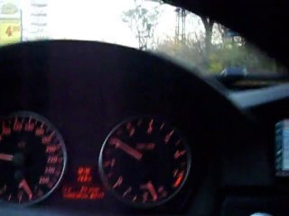 E90 während der Fahrt