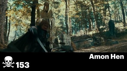 Yüzüklerin Efendisi Üçlemesindeki Toplam 212,470 Ölümün Sahne Sahne Gösterimi