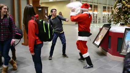 Pillow Fight with Santa - Comedy & Entertainment