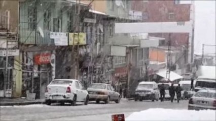 Başkale'de Kar Yağışı