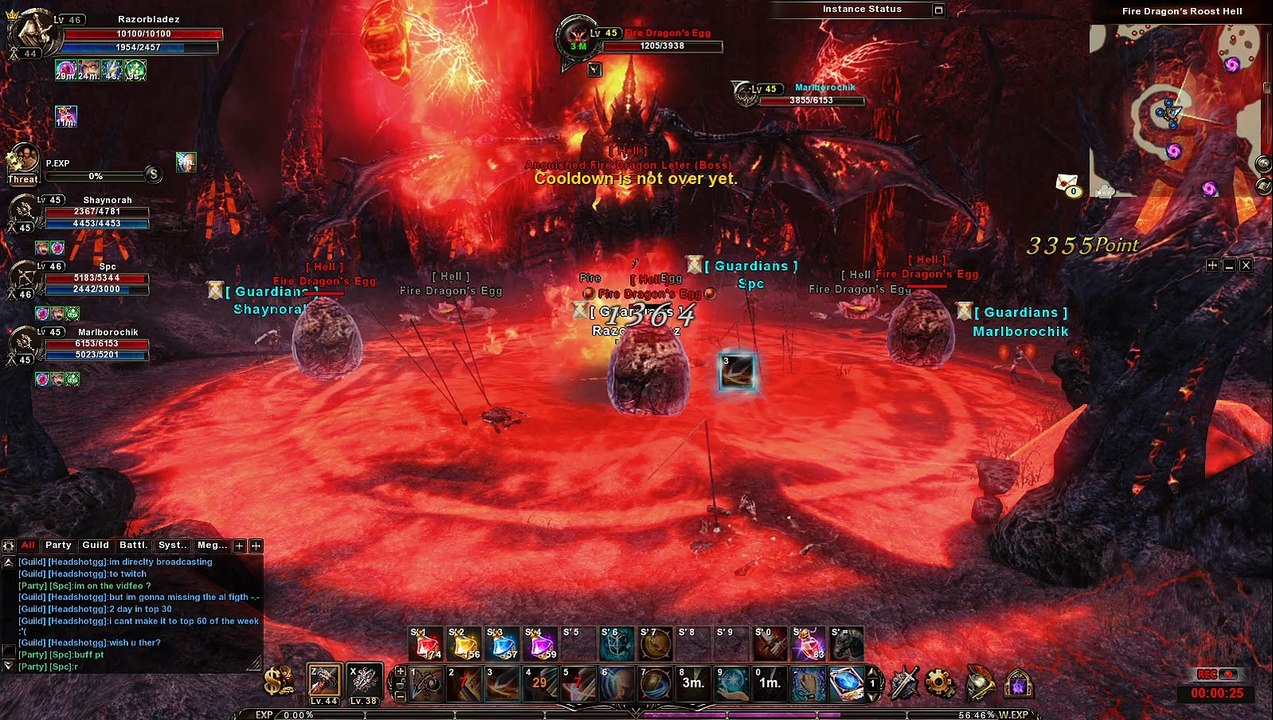 Level 45 Hell - Anguished Fire Dragon Leter