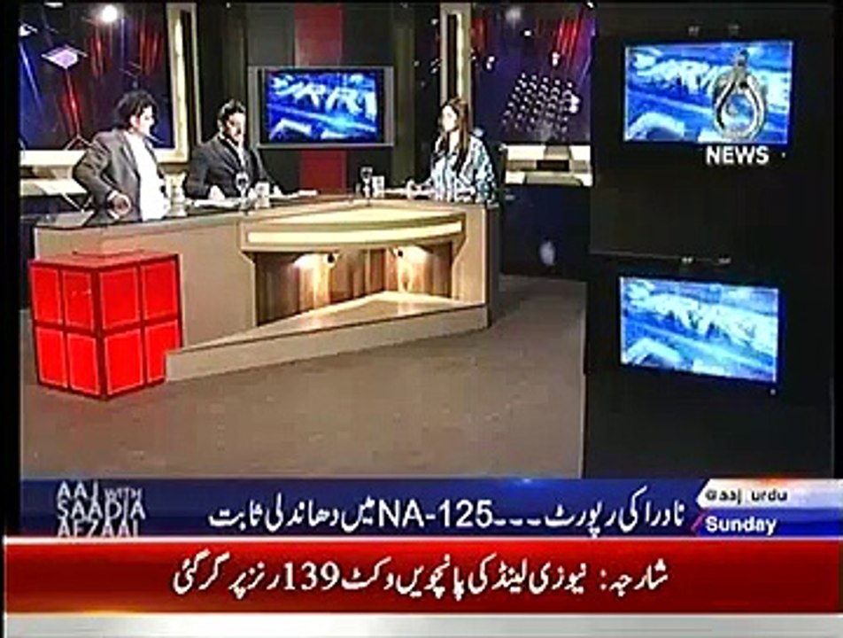 Aaj With Saadia Afzaal  – 14th December 2014