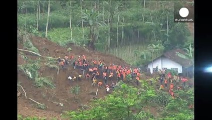 Weitere Tote nach Erdrutsch in Indonesien
