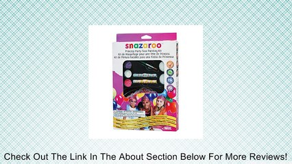 Snazaroo Face Paint Princess Party Kit Review