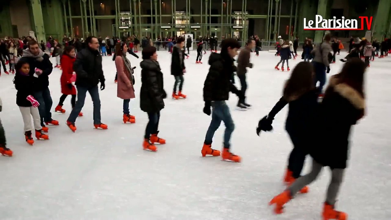 La plus grande patinoire du monde s'installe au Grand Palais