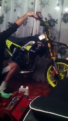 1er démarage en statique du 80 2win