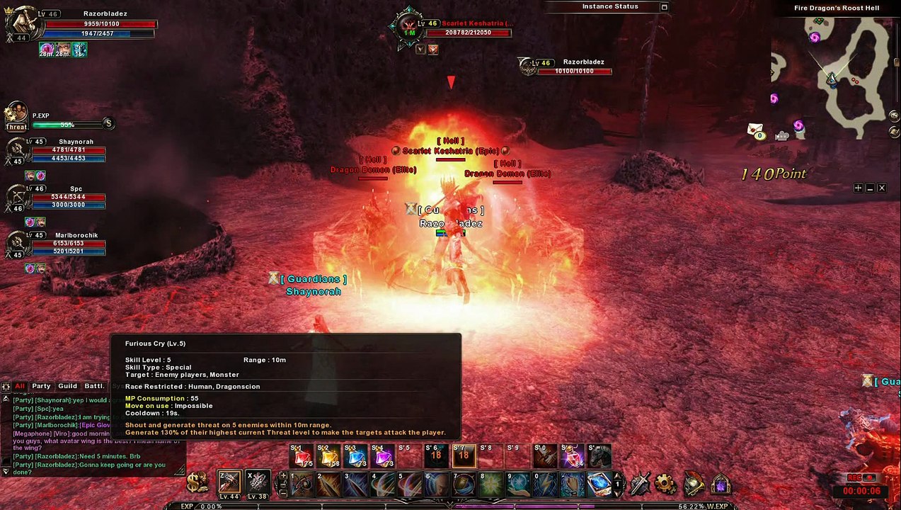 Level 45 Hell - Scarlet Keshatria