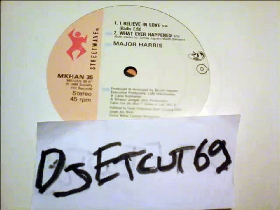 MAJOR HARRIS -WHAT EVER HAPPENED(RIP ETCUT)STREETWAVE REC 84