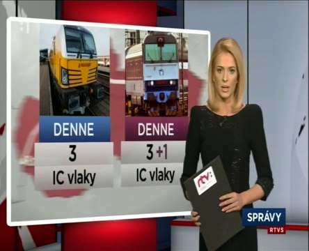 IC Bratislava - Košice: ZSSK vs RJ (20141214)