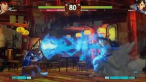 Street Fighter 5 Gameplay Full Match (PS4) - Ryu vs Chun-Li (Street Fighter V Gameplay)