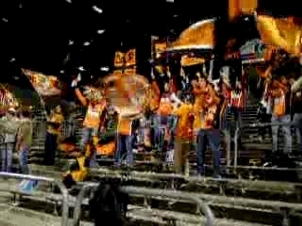 Nîmes-Laval: entrée des joueurs