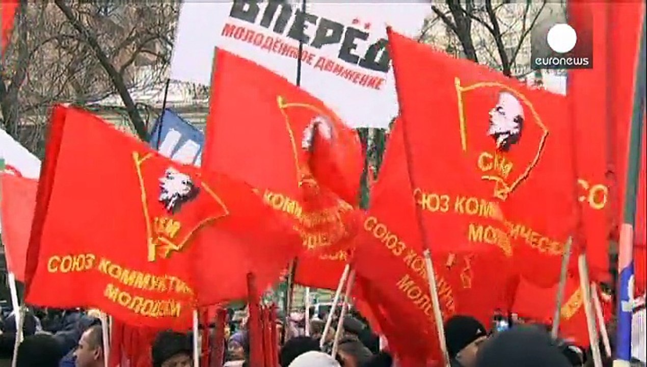 Nueva manifestación en Moscú contra los recortes en sanidad y educación
