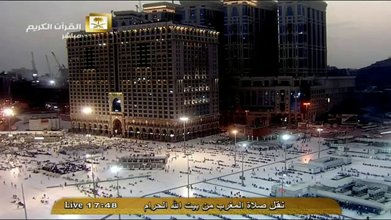 صلاة المغرب من بيت الله الحرام - الأحد 22 صفر 1...