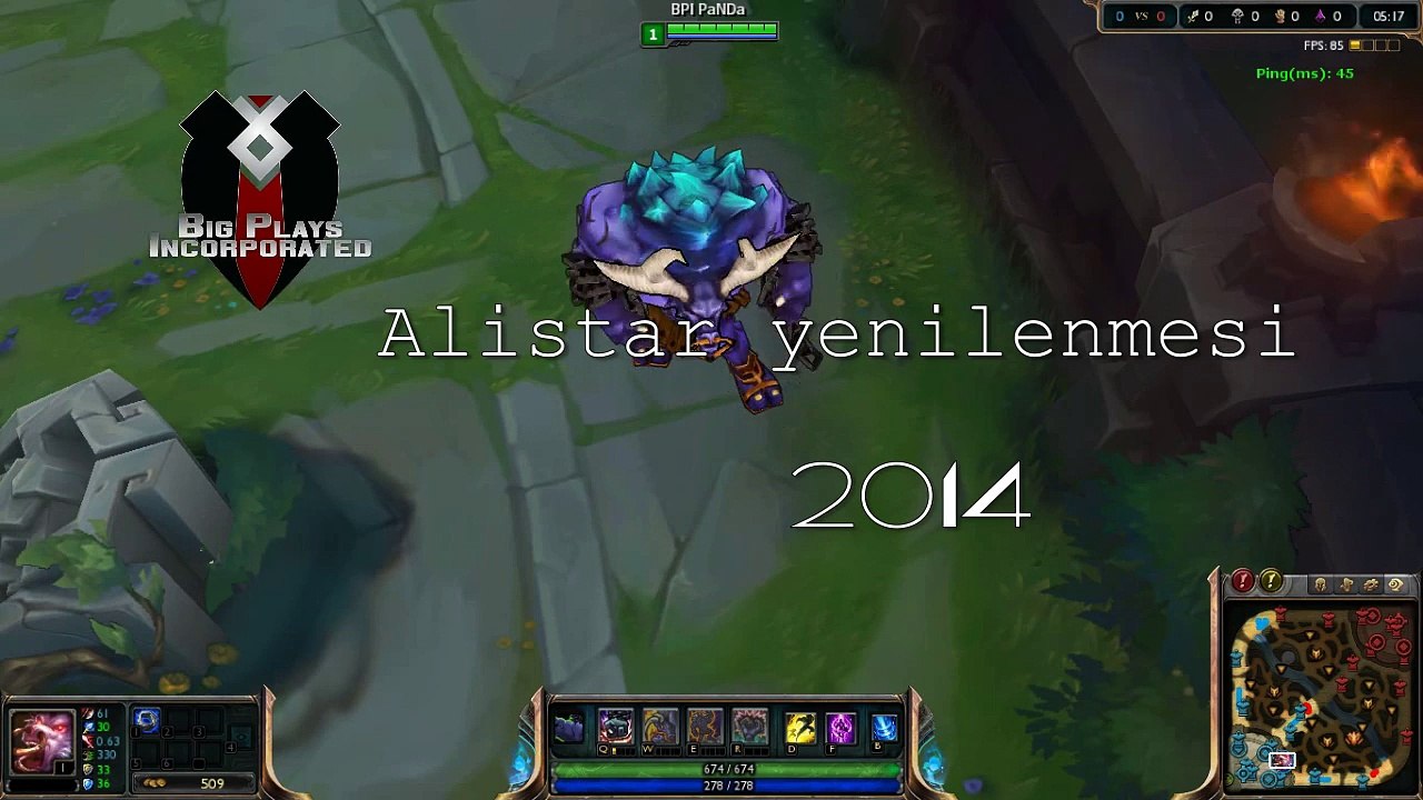 Alistar Yenilenmesi