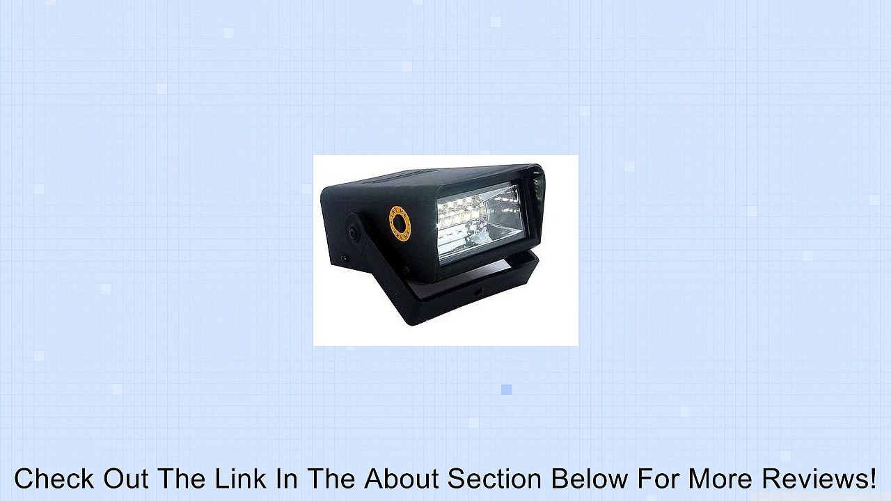 Mini LED Strobe Light with Creepy Halloween Sounds Review