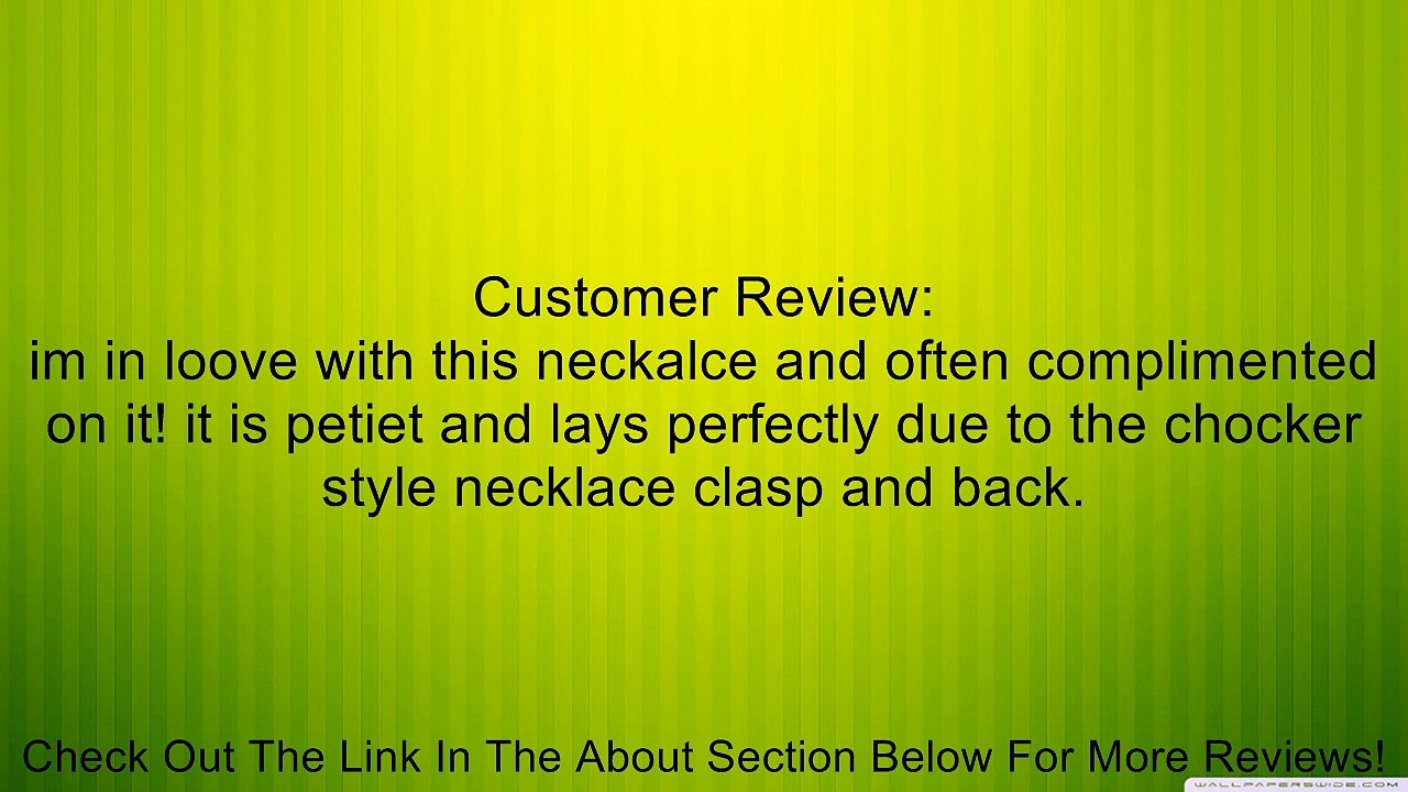 Side Set Cross Necklace Adjustable Length Sterling Silver Review