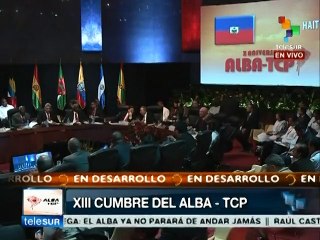 Agradece Haití a ALBA su apoyo incondicional