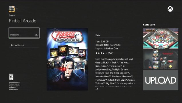 Tutorial For How To Download The The Pinball Arcade On Xbox Live On The Xbox One