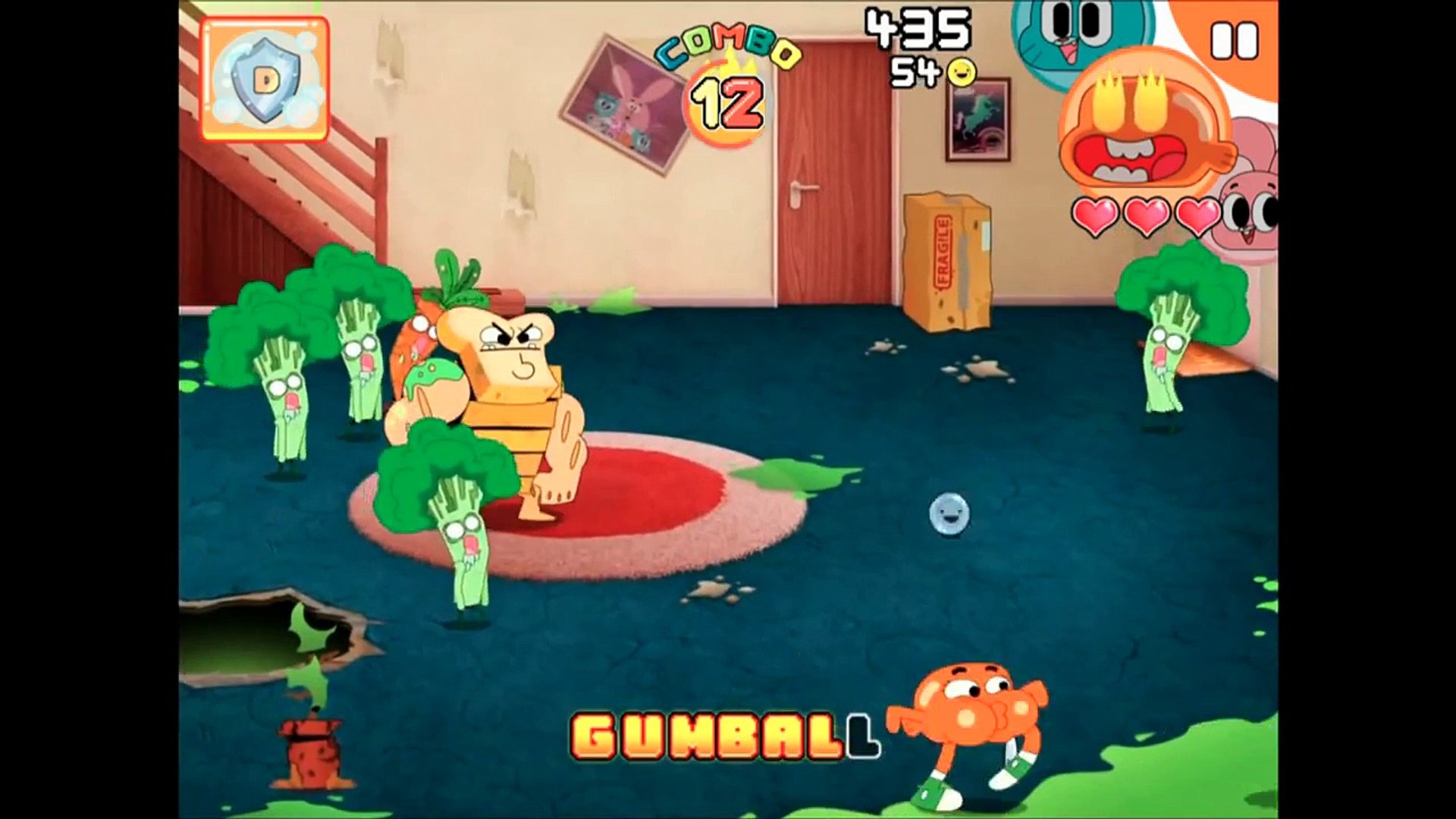 Gumball: Mutant Fridge Mayhem - The Amazing World of Gumball Game App –  Видео Dailymotion