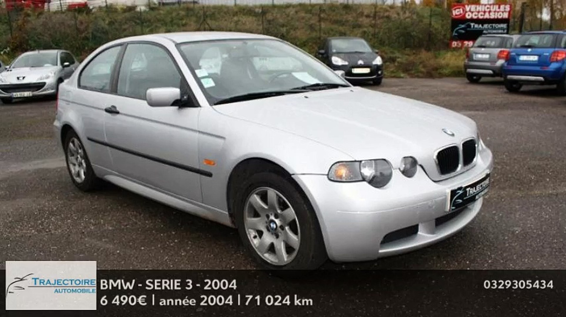 Annonce Occasion BMW Serie 3 Compact 318td Pack Sport 2004 - Vidéo  Dailymotion
