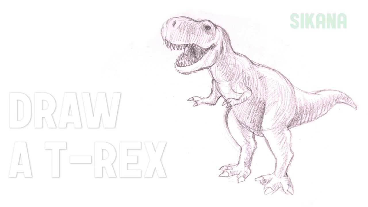 Draw a T-Rex