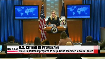 U.S. State Dept. willing to help American national leave N. Korea