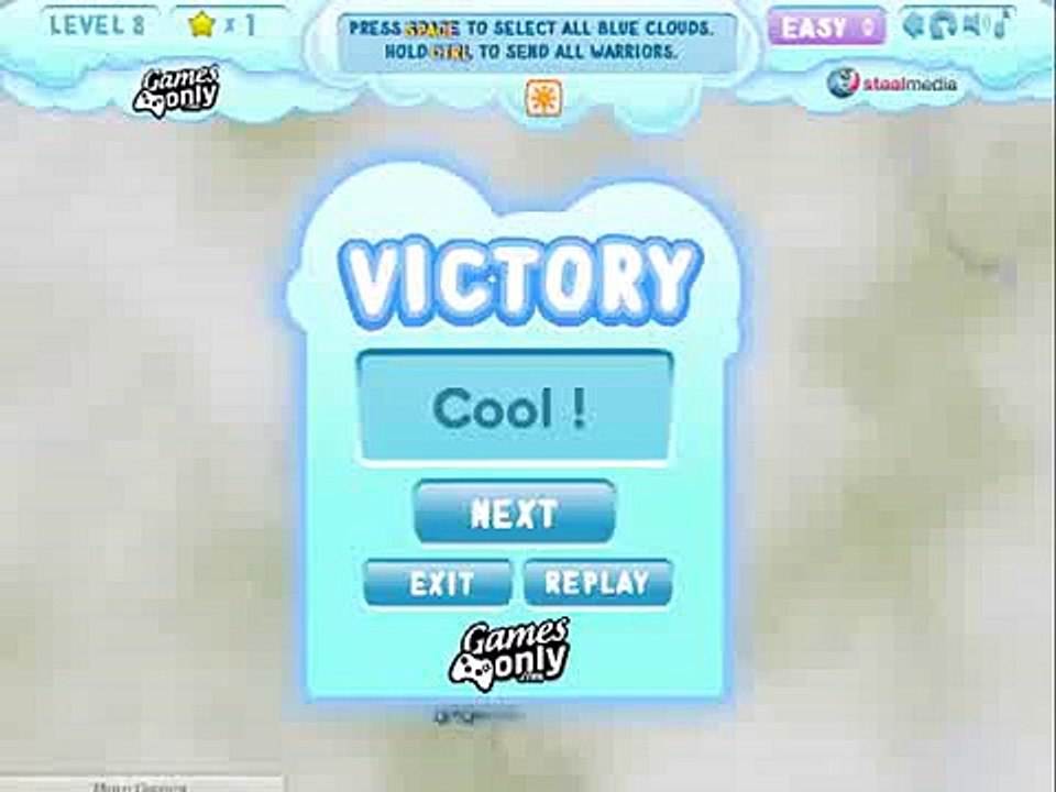 Cloud Wars- Sunny Day level 9