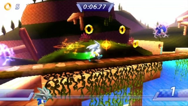 Sonic Rivals - Silver : Zone Colosseum Highway Acte 1