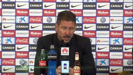 Simeone: "Puniti in contropiede..."