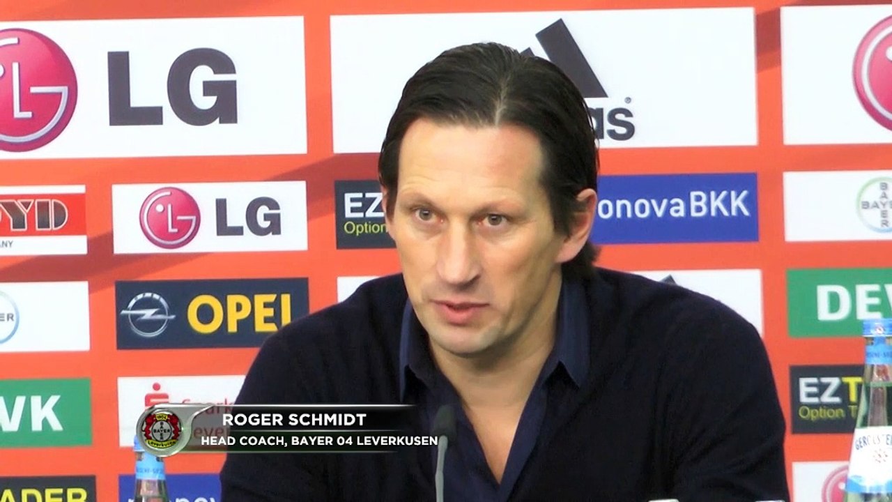 Schmidt: 'Müssen mit 1:1 leben'