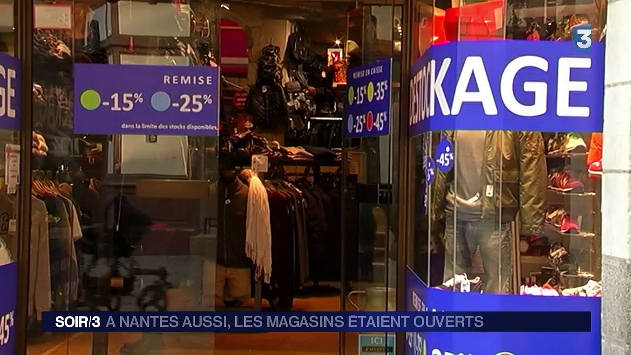Les magasins nantais ouvrent les deux derniers dimanches avant Noël