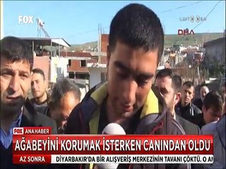 Ağabeyini korumak isterken suçsuz yere canından oldu