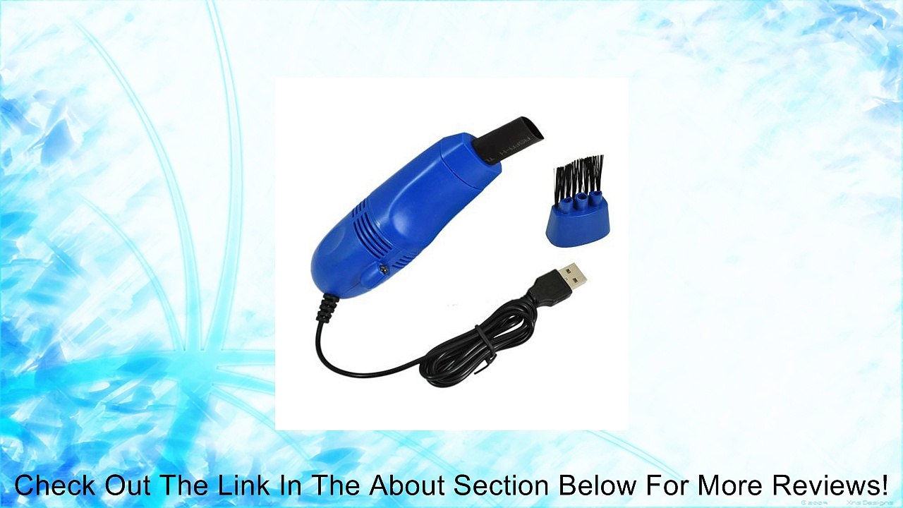Finejo MINI USB Vacuum Keyboard Cleaner for PC Laptop Computer Review