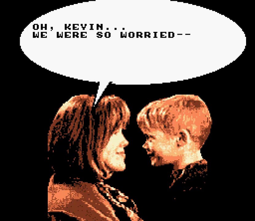 Home Alone 2: Lost in New York [SNES] Mange mes genoux