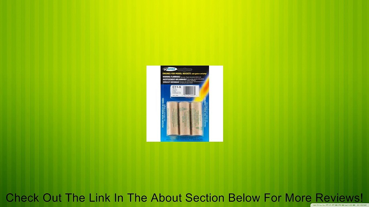 ESTES 1622 C11-3 Standard Engine (3) HAZ ESTT1622 Review