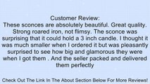 Benzara 68784 Old Club Fashion Wall Sconce Candle Holder Review