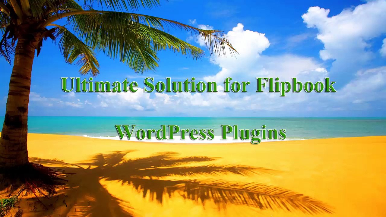 Make Wonderful HTML5 Page Flip Book WordPress Plugins