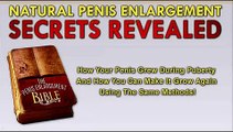 penis enlargement oil - penis enlargement bible
