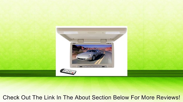 Pyle PLVWR1755 17'' inch Flip Down Roof Mount Overhead Monitor with Built-in Wireless IR Transmitter Review