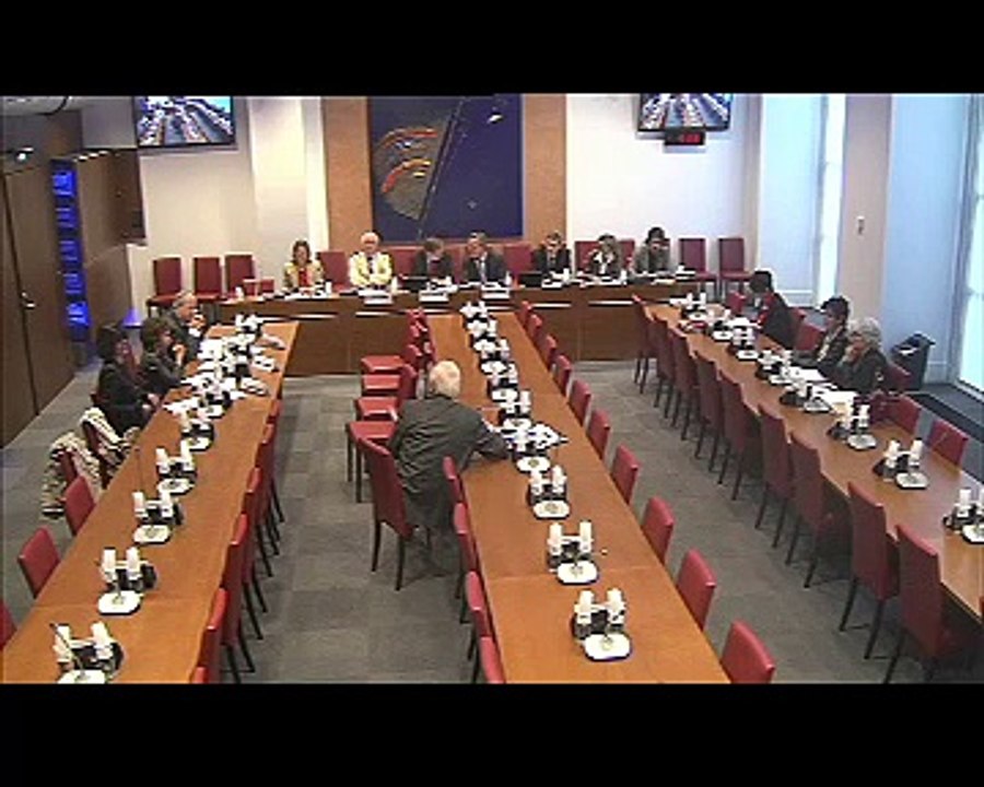 Auditions sur la prévention en santé - Jeudi 13 Octobre 2011