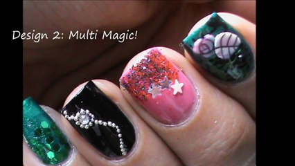 Easy Nail art - DIY Nail Art Tutorial
