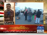 Protest Tehreek-e-Insaf Lahore Shut Down PTI Dharna Imran Khan