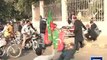 Dunya News - Motorcyclist runs over protesting PTI worker near GPO Chowk in Lahore