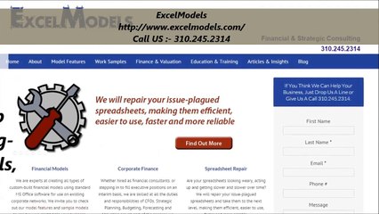 ExcelModels : Financial Modeling Excel