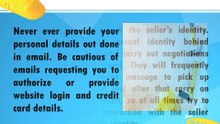 How to Keep Safe from Scam