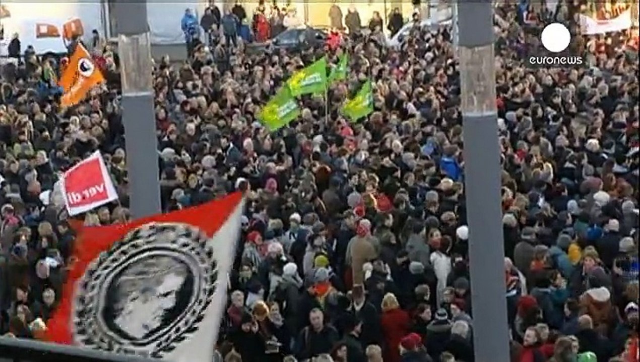 Köln demonstriert gegen rassissmus und fremdenhass