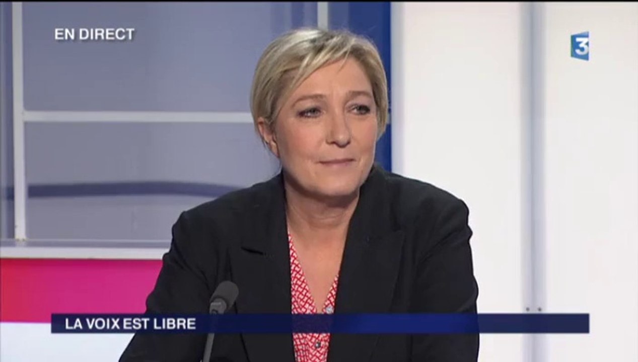 Marine Le Pen - 13 décembre 2014
